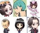アイコン、バナーイベント絵など描きます ゲーム業界経験者、いろんなタッチでキャラ描きます。 イメージ9