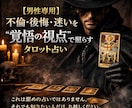 男性専用不倫・後悔・迷いを“覚悟の視点”で読みます 癒しません。あなたの選択を尊重し行動プランを提案、導きます。 イメージ1