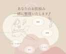 肌悩みをチャットで相談できます 「何をしたらいい？」を一緒に整理します イメージ1