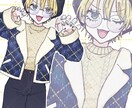 イラスト全般お描きします Xやインスタ、YouTubeなど様々な用途で使用可能です⋆꙳ イメージ1