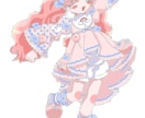 個性強めな立ち絵描けます フリルやレース、細かい個性的な装飾描けます！ イメージ3