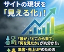 お客様が見える化へ！WPの計測ツール導入します 「誰が・どこから・何を見た？」が丸分かり！面倒な設定不要です イメージ3