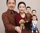 写真から作るフィギュア｜家族写真 似顔人形ます オーダーメイド家族 にそっくり世界に一つの記念品 家族記念日 イメージ1