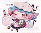 かわいいデフォルメキャラクターをお描きします 可愛い！目を惹く！短納期！がモットーです！ イメージ2