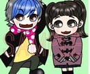 和み系アイコンお描きします 似顔絵、オリジナル、何でも和み系テイストにしちゃいます！ イメージ3