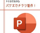 パワーポイントでのチラシのつくり方教えます ９０分で基本操作をお伝えします！ イメージ1