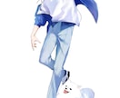 オリキャラ丁寧に描きます やさしい雰囲気で丁寧に描きます！ イメージ2