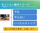 会社員のキャリア相談・仕事・家庭の悩みを整理します まずは1分話すところからはじめ、現状を整理しましょう！ イメージ5