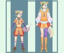 かわいい！かっこいい！キャラクターデザインします ケモ耳！角！任せてください！モチーフ3つで制作可能！ イメージ6