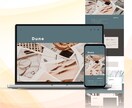 最短3日で納品！STUDIOでWEB制作いたします とにかく早くホームページが欲しい人におすすめです！ イメージ4