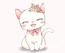 ふんわりかわいい♪猫ちゃんのイラストお描きします ラフ修正無制限！ペットイラスト、アイコン、グッズにオススメ◎ イメージ10