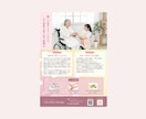 あなたの事業を幅広く伝えるチラシを作成します アナログとデジタルの両方で使用できるので便利◎ イメージ5