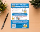 不安ゼロから始める、伝わるチラシ制作します ラフ2案×修正無制限・マンツーマンで初めての方も安心です！ イメージ6