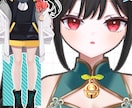 Vtuberモデル（IRIAM用も可能）制作します 短期間で可愛らしいVtuberモデル制作します！ イメージ4