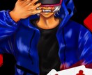 アイコンなどに！鮮やかな個性的イラストを描きます アイコン・ヘッダーなどお任せください イメージ5