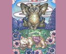 かわいい！繊細！おしゃれなペン画イラスト描きます 人物やペットの似顔絵、キャラクターのイラストはお任せあれ♪ イメージ1
