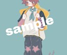 ポップで可愛いあなただけのアイコンを描きます 可愛い耳の付いたねむりイチオシのキャラクターです！ イメージ4