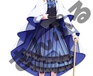 配信やゲーム、TRPG用立ち絵を制作します ★アニメ塗りで可愛くカッコよくポップなイラスト★ イメージ3