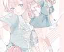 立ち絵・一枚絵・キービジュアル等幅広く描きます 淡色ポップでトレンド感のある配信映えキャラクターイラスト イメージ7