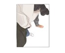 写真を元に人物イラストを作成します アイコン、印刷、商用利用、壁紙、使い方は自由！ イメージ3
