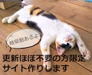 岐阜割あり★更新ほぼ不要の方限定でサイト作ります 情報発信はSNSやブログでやってる、特設サイトを作りたい等 イメージ1