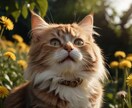 AIで創るペット・動物等のイラスト制作代行します ねこ・犬・ゴリラ・リス・ライオン・トラなど イメージ1