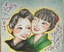 似顔絵作成いたします 「絵」だから表現で世界で1つのプレゼントに イメージ1