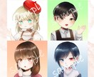 優しい印象のかわいい♡ちびキャラアイコンを描きます 特別感で見栄えUP！温かい絵柄と対応でほっこりするキャラ提供 イメージ4