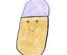 ユニークな似顔絵描きます 小学生が直感と感性で描く可愛くて面白い似顔絵 イメージ2
