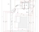 AutoCADにて様々な図面作成を致します 間取り図、DIY用の図面などの作成のお手伝いを致します。 イメージ5