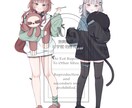 商品利用無料！アイコン・一枚絵など描きます 可愛いイラストを描くのが得意です！ イメージ4