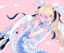 イラスト・アイコン・ヘッダー・立ち絵等制作します 商用可*+.デフォルメも○！◆各種SNS・似顔絵等用途は色々 イメージ6