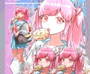 TRPGキャラクター立ち絵制作します はっきり・すっきりした色使いのキャラクターを制作します！ イメージ8