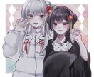 キャラクターイラストお受けします 柔軟にさまざまな塗りなどが対応可能です。 イメージ6