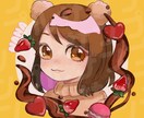 可愛いデフォルメアイコン描きます SNSで使いやすい！お名前入れます！ イメージ1