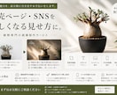 塊根植物・アガベなど植物を制作します 欲しくなる”世界観”にととのえます イメージ1
