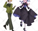満足いただけるイラストをお描きします SNSアイコンや動画用一枚絵など承っております:D イメージ3