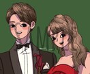 個性的で人と被らない、お洒落イラスト描きます お写真を元にイラストを作成いたします⭐︎アイコン画像等に！ イメージ4