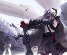 背景ありイラスト作成いたします デザイン、パーツ分けオプションあり イメージ1
