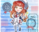 量産ちびキャラ【マリン】を描きます Vtuber / Vライバーさんに大人気の量産シリーズです！ イメージ7