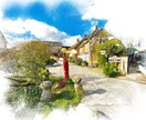 写真を絵画風に加工します ペットや子供の写真などを絵画のように飾りましょう！ イメージ4