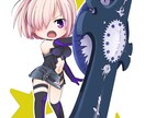 SNSやHPなどに♪ミニキャラ描きます 絵柄や塗り方のご希望にもお応え致します。 イメージ3
