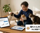 ペットアドバイザーをさせていただきます 難病猫の便秘や歩行困難に悩む方。実体験に基づくケアを伝えます イメージ1