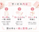 求人票を一緒に見て応募前の不安を整理します 元人事が、面接で確認したい事・強みの伝え方を一緒に考えます イメージ2