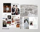 高品質用紙✺結婚式プロフィールブックを作成します 〈完成品をお届け〉PROFILE BOOK 8P イメージ6