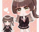 ミニキャラのイラストを作成します SNSアイコン等に使えるミニキャライラスト作成します！ イメージ5