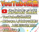 YouTube公式の広告で動画を世界に宣伝します ♪お試し"YouTube公式広告"で1000回 再生数増加! イメージ1