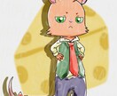 親近感のある生き生きした獣人を描きます かわいい獣人キャラクターが必要な方へ イメージ7