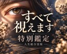特別鑑定｜人生全体を深く霊視します 恋愛・仕事・人間関係・未来まで。一度に深く読み解きます イメージ1