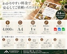 お店やイベントのチラシを丁寧に制作します A4片面4,000円！伝わるデザインをご提案 イメージ7